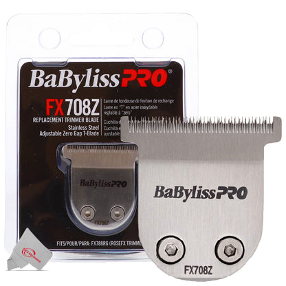 BaByliss Pro FX788S Cordless Trimmer Silver with FX708Z Replacement Blade