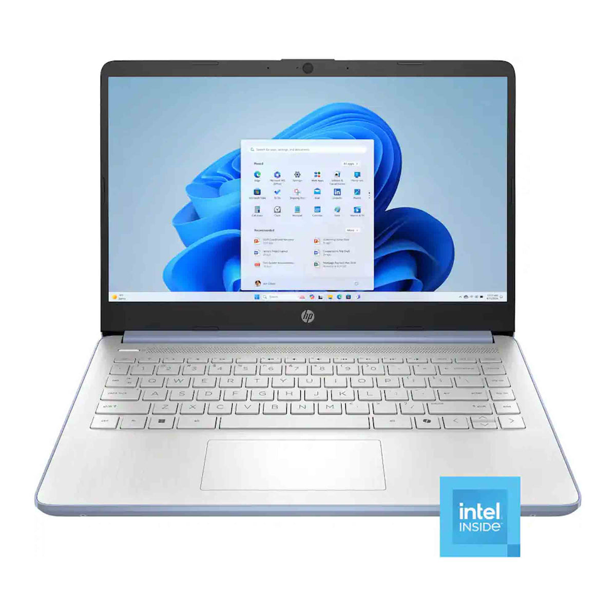 HP 14" Laptop - Intel N150 Processor - 4GB Memory, 128GB Storage (Sky Blue) 14-dq6102dx