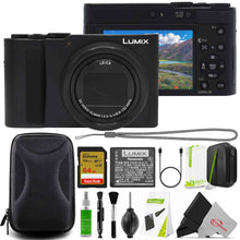 Panasonic LUMIX ZS300 20.1MP Digital Camera (Black) Accessory Bundle