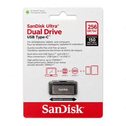 SanDisk Ultra Dual Drive USB Type-C 256GB Flash Drive (SDDDC2-256G-G46) (x2)