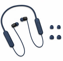 Sony WI-C100 Wireless Bluetooth In-Ear Headphones (Blue)