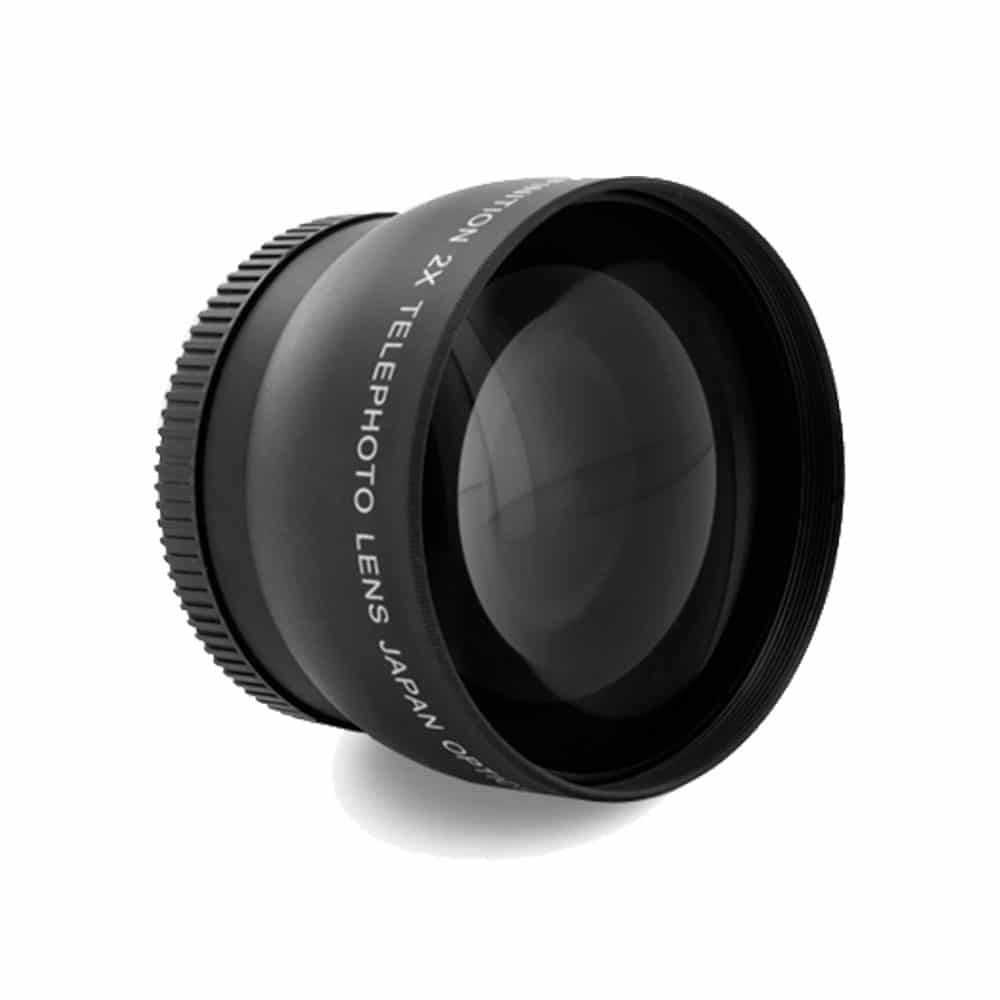 Fisheye Wide Angle Lens & Telephoto Lens for 58MM Canon Rebel T6i T5i T4i T3i T2i T4 + Macro Kit + UV CPL ND8 Lens Kit + Rubber Hood + Lens Cap + Cap Holder + 3pc Cleaning Kit