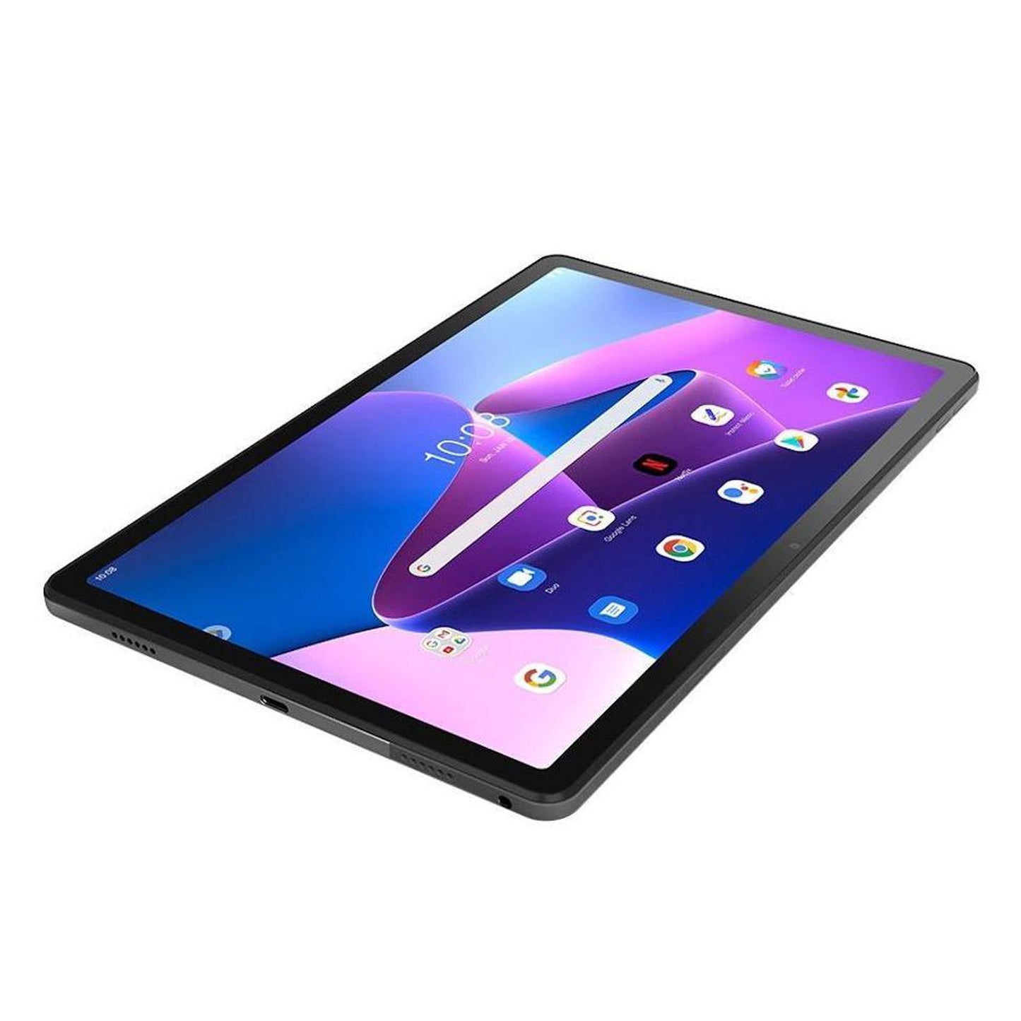 Lenovo Tab M10 Plus (3rd Gen) Tablet - 10.6" 2K - Octa-core (Cortex A55 Dual-core (2 Core) 2 GHz + Cortex A55 Hexa-core (6 Core) 1.80 GHz) - 3 GB RAM - 32 GB Storage - Android 12 - Storm Gray - M