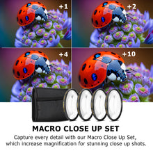 72mm All In One Ultimate Accessory Bundle for NIkon NIkkor 24-85mm f/3.5-4.5G 24mm f1.8G 58 f1.4G Lenses with 72mm Thread