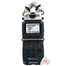 Zoom H5 4-Input / 4-Track Portable Handy Digital Recorder with Interchangeable X/Y Mic Capsule  + Boya BY-BA20 Aluminum Alloy Desk Holder Microphone Stand Bracket + Zoom ZDM-1 Podcast Mic Pack Accessory Bundle