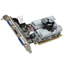 MSI GeForce 210 1GB DDR3 PCI Express 2.0 x16 Low Profile Ready Video Card N210-MD1G/D3