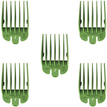 5 Pack Wahl Color-Coded Clipper Guide #7 - 7/8" #3145-1403