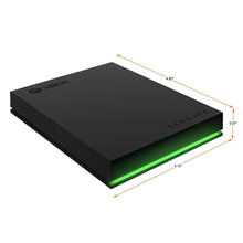 Seagate 2TB Game Drive for Xbox with Immersive LED Lighting USB 3.2 Gen 1 Model STKX2000400 Black