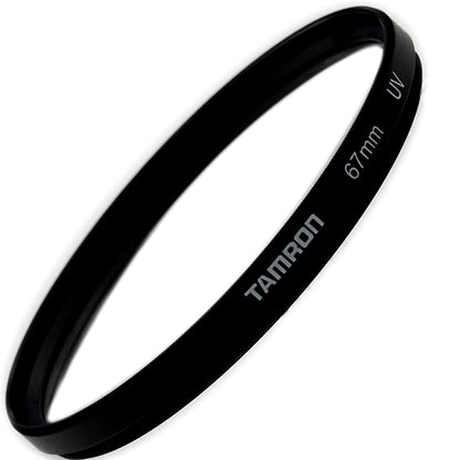 Genuine Tamron 67mm UV Filter with Replacement Snap Cap and Lens Cleaner for Tamron 20mm 24mm 35mm F/2.8 Di III OSD M1:2 Lenses