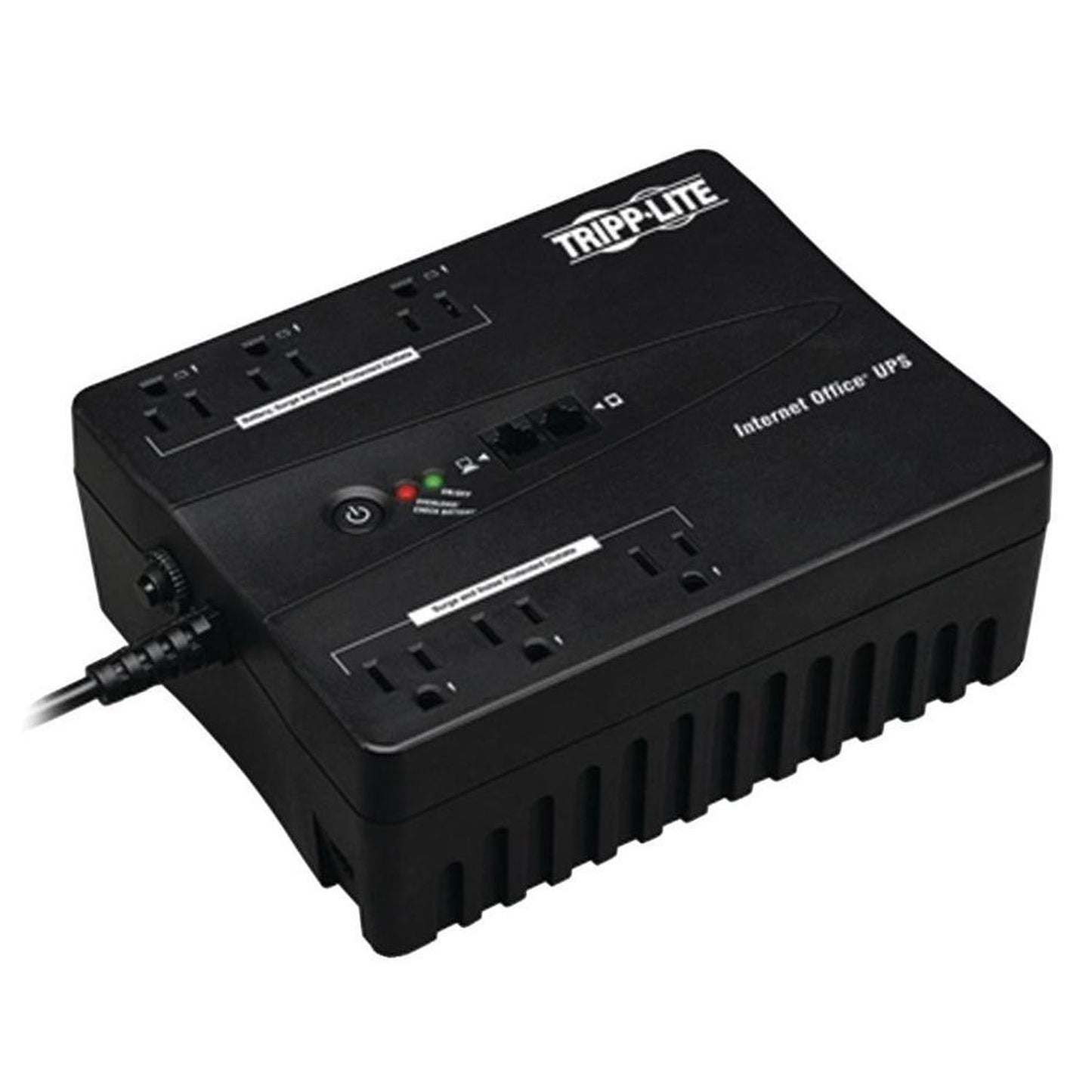 Tripp Lite Internet Office 120V 350 VA 180 Watts Standby UPS, Ultra-Compact Desktop, USB (INTERNET350U)