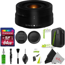 Nikon NIKKOR Z DX 16-50mm f/3.5-6.3 VR Wide Angle Lens  with Cleaning Accessory Kit for DX-format Z-mount Mirrorless Cameras