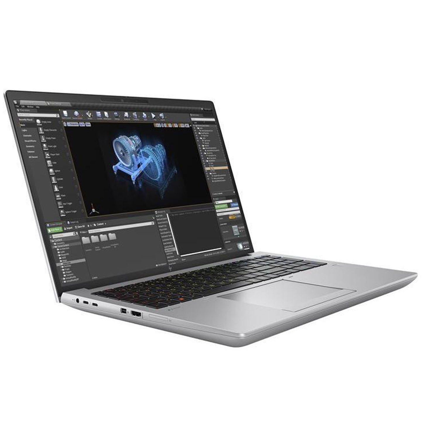 HP ZBook Fury G10 16" Mobile Workstation - WQUXGA - 1920 x 1200 - Intel Core i7-13700HX - 16 Core - Nvidia RTX A1000 - 16 GB RAM - 512 GB SSD