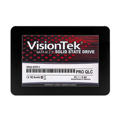 VisionTek Pro 2.5" 250GB SATA III 3D QLC Internal Solid State Drive (SSD) 901367