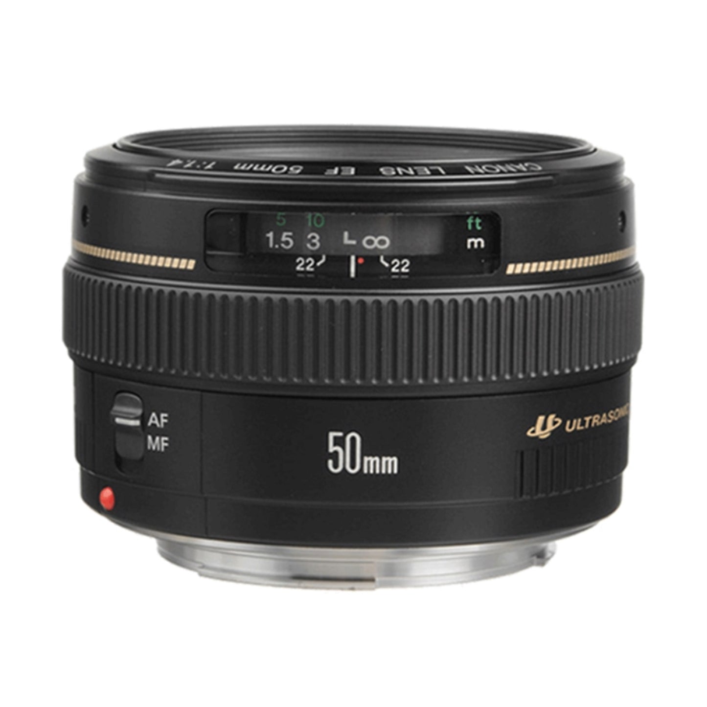 Canon EF 50mm f/1.4 to f/22 USM EF-Mount Lens/Full-Frame Format Lens with  UV CPL ND Filter and Accessory Kit