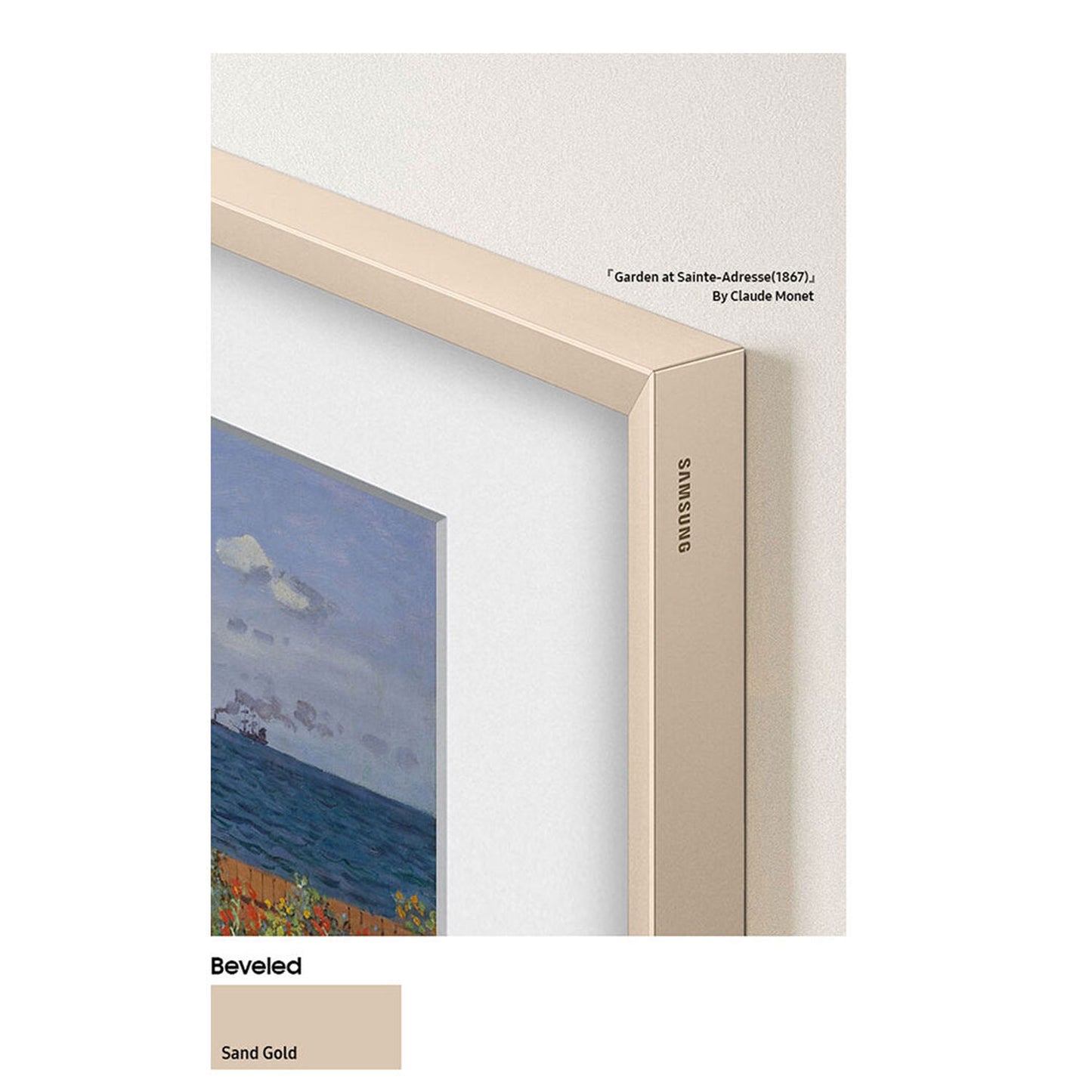 Samsung Magnetic Metal Bezel for 32" LS03C The Frame TV (Sand Gold) VG-SCFC32SGMZA