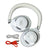 JBL Live 660NC Noise-Canceling Wireless Over-Ear Headphones (White) with JBL C50HI In-Ear Headphones White