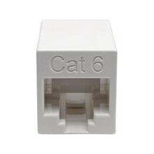 Tripp Lite Cat6 Straight-Through Modular In-Line Coupler Compact F/F TAA (N234-001-WH)