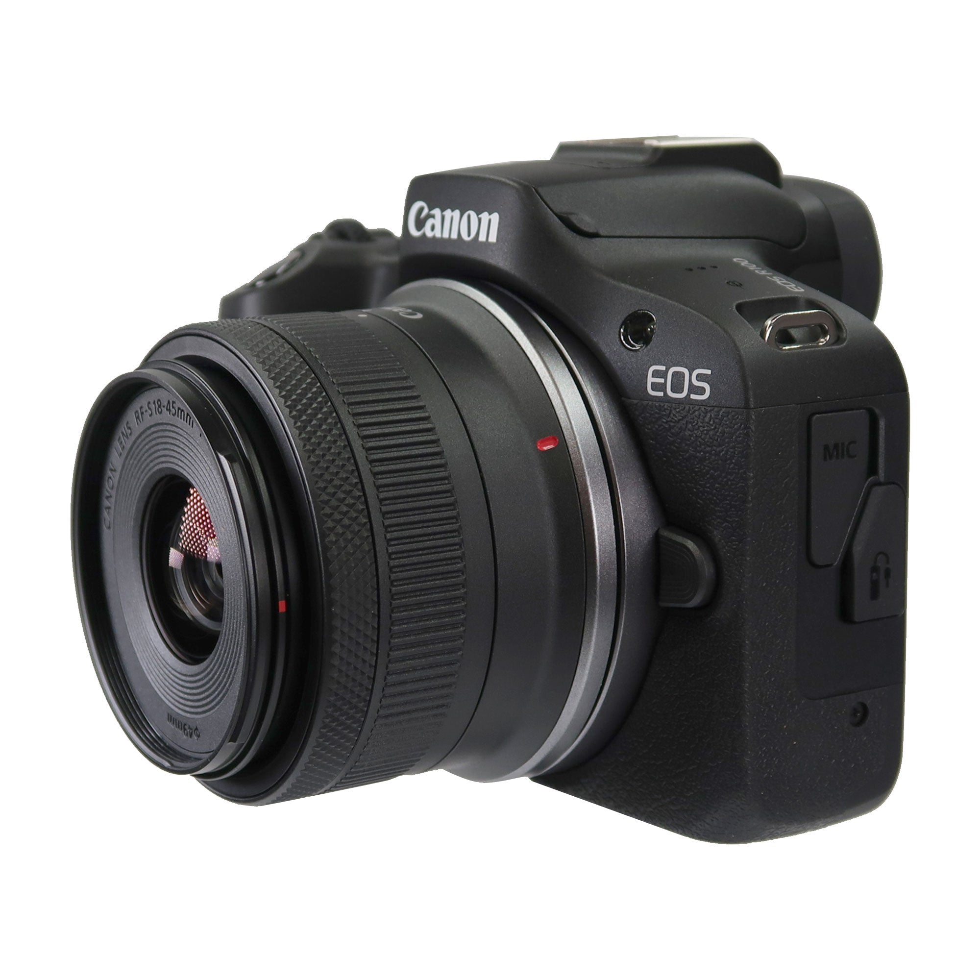 Canon EOS R100 Mirrorless Camera with 18-45mm Lens - Black – Teds
