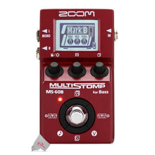 Zoom MS-60B MultiStomp Bass Pedal + Rechargeable Batteries
