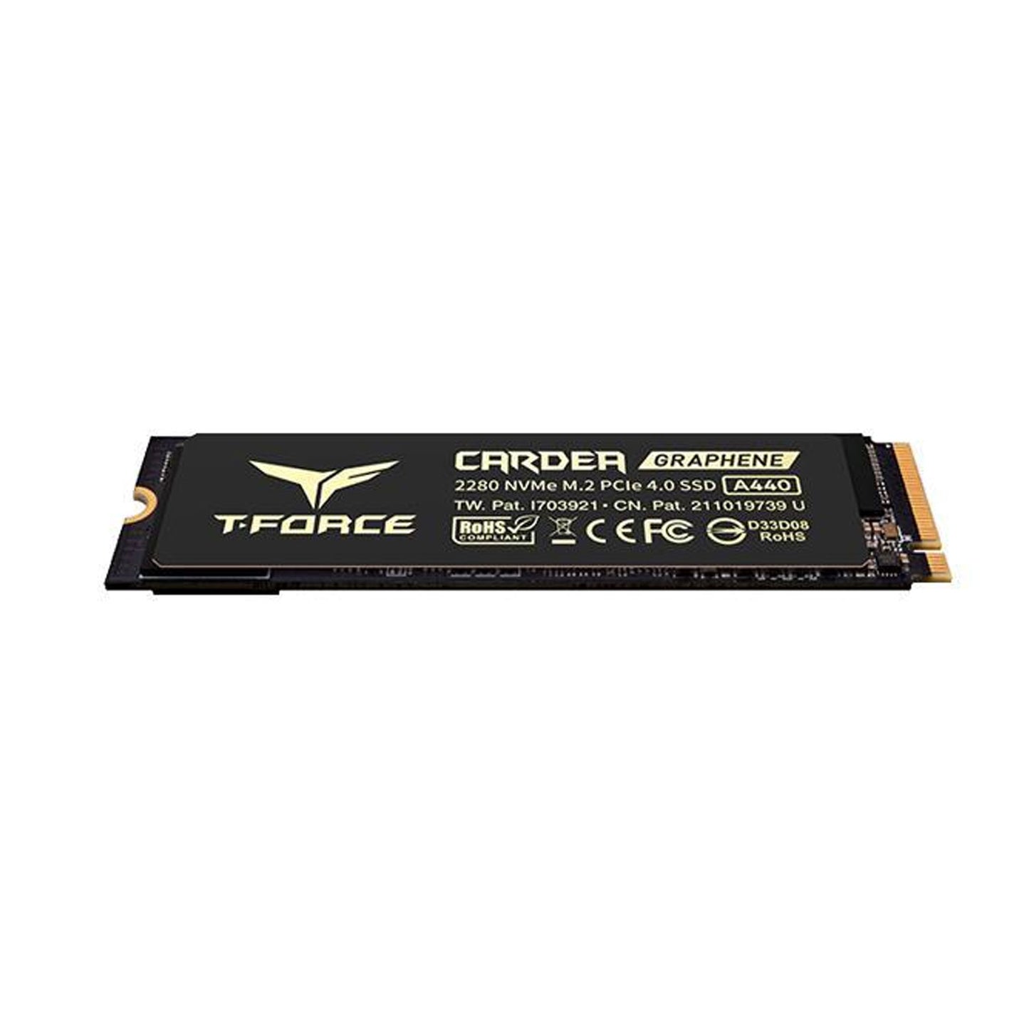 Team Group T-FORCE CARDEA A440 M.2 2280 1TB PCIe Gen 4.0 x4 NVMe 1.4 Internal Solid State Drive (SSD) TM8FPZ001T0C327