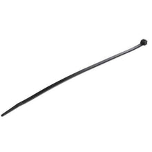 StarTech 100 Pack 10" Cable Ties Black Extra Large Nylon/Plastic Zip Ties Adjustable Network Cable Wraps UL TAA CBMZT10B