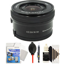 Sony E PZ 16-50mm f/3.5-5.6 OSS Lens with Accessory Kit for Sony E-Mount Cameras