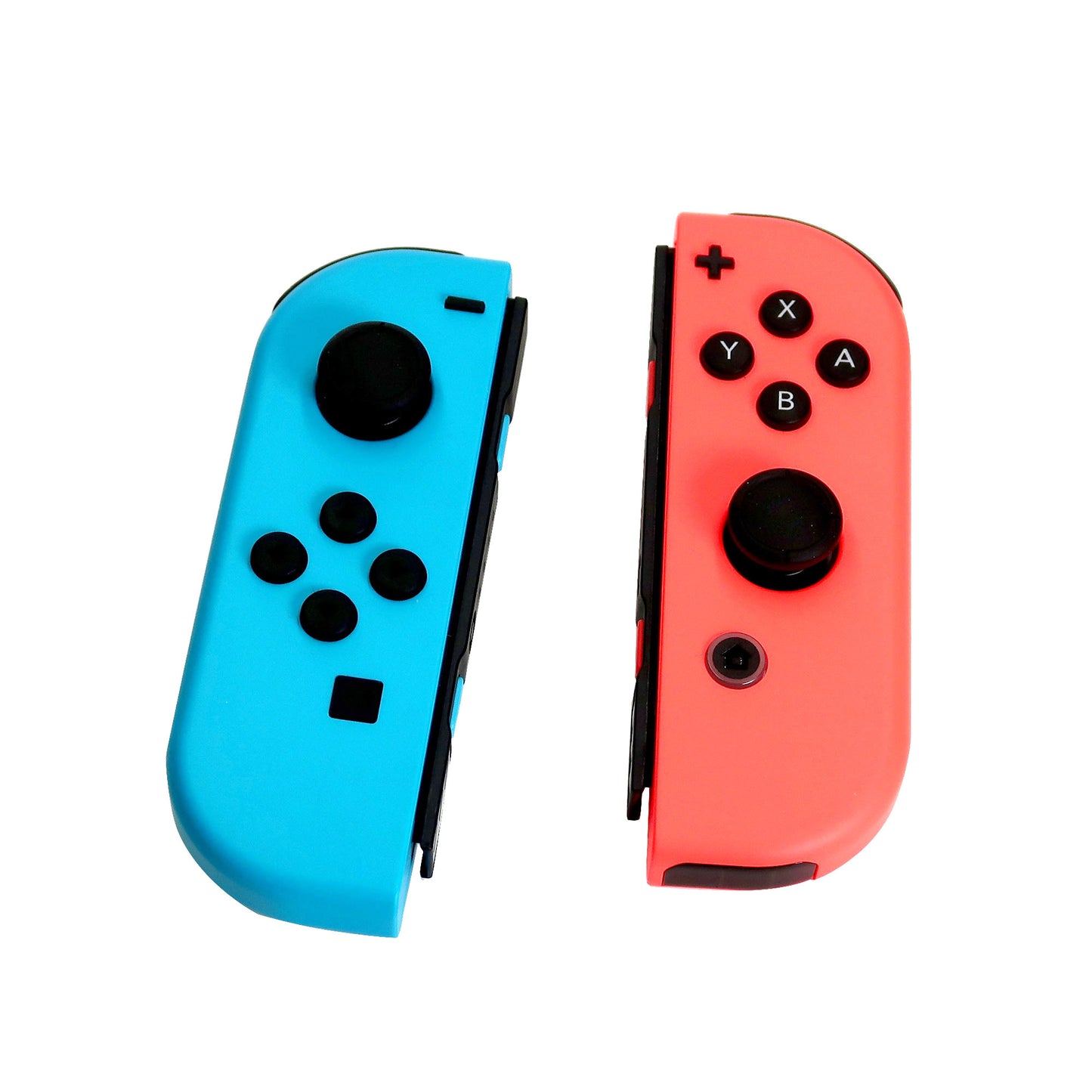 Nintendo Switch Console Neon Blue & Neon Red Joy-Con with JBL C50HI In-Ear Headphones White and Mack 3yr Worldwide Diamond Warranty