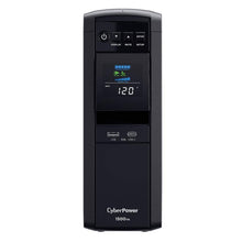 CyberPower CP1500PFCLCD - PFC Sinewave UPS Systems - Pure Sine Wave / 100% Active PFC Compatible with USB Charging Ports
