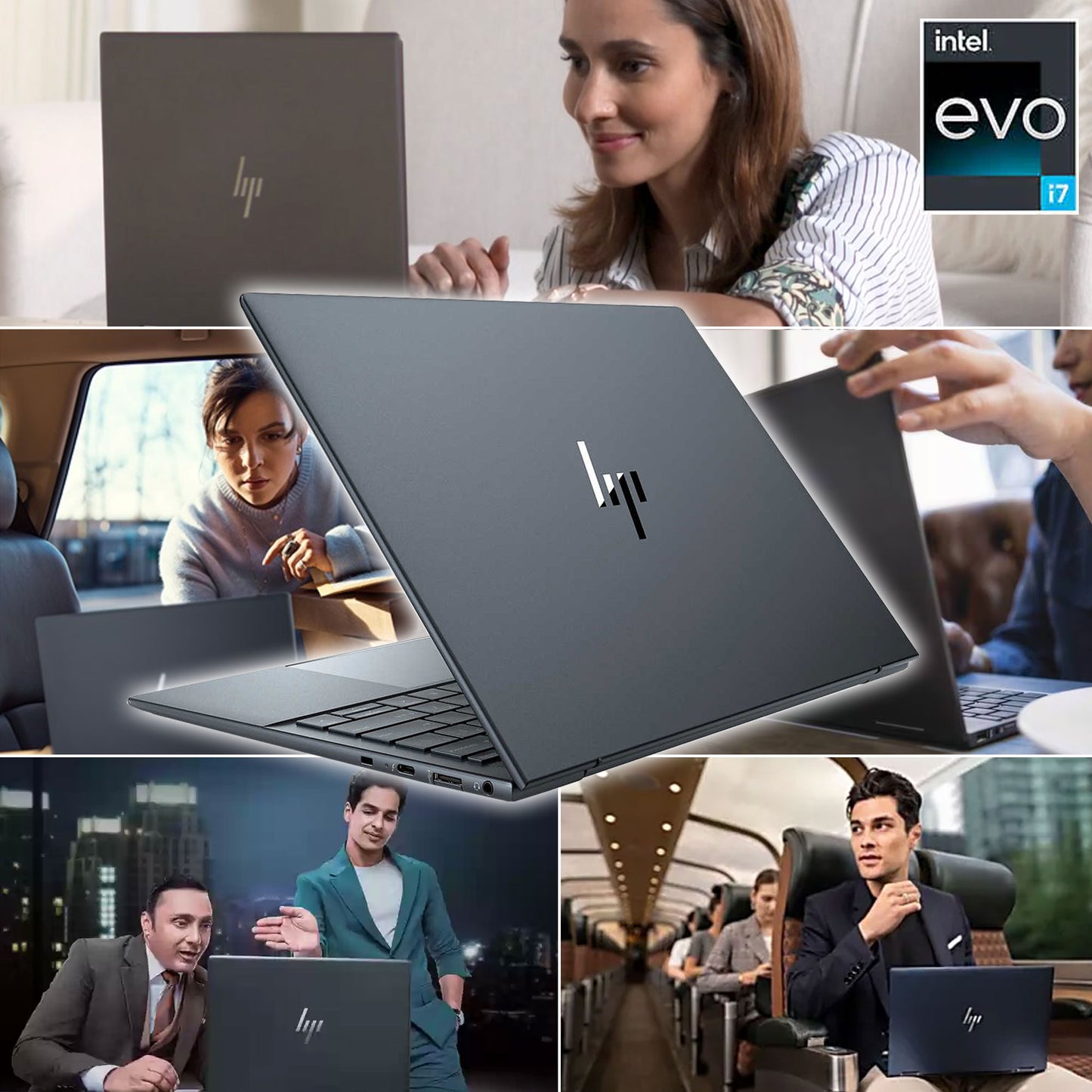 HP Dragonfly G4 13.5" Intel Evo Platform Touchscreen Laptop - 13th Gen Intel Core i7-1355U - Windows 11 Pro with Poly Blackwire 5220 Stereo Wired Headset Bundle