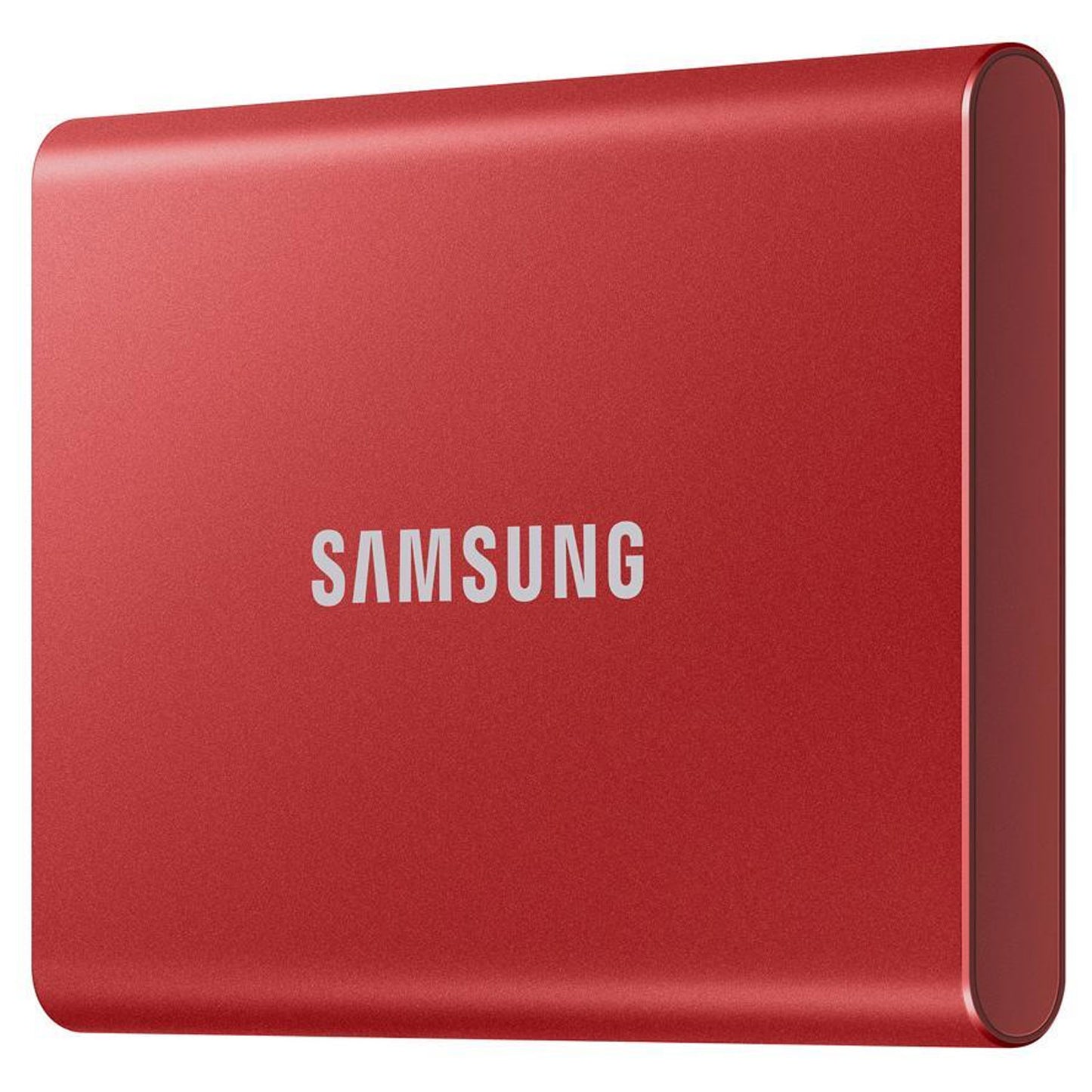 SAMSUNG T7 Portable SSD 2TB - Up to 1050MB/s - USB 3.2 External Solid State Drive, Red (MU-PC2T0R/AM)