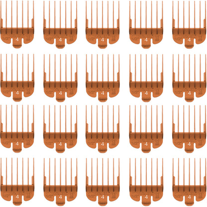 20 Pack Wahl Color-Coded Clipper Guide #4 - 1/2" #3144-1003