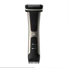 Philips Norelco BG7030/49 Bodygroom Series 7000 Showerproof Dual-sided Body Trimmer and Shaver for Men with Neck Brush and Wahl Clipper Oil 4 oz
