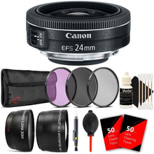 Canon EF-S 24mm f/2.8 STM Lens with Accessory Bundle For Canon EOS Rebel T3, T3i, T5, T5i, and SL1