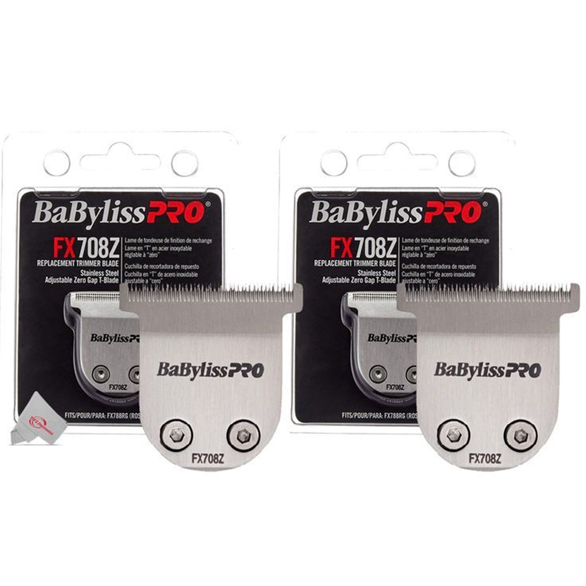 2x Babyliss FX708Z PRO Replacement Trimmer Blade FX708Z For FX788