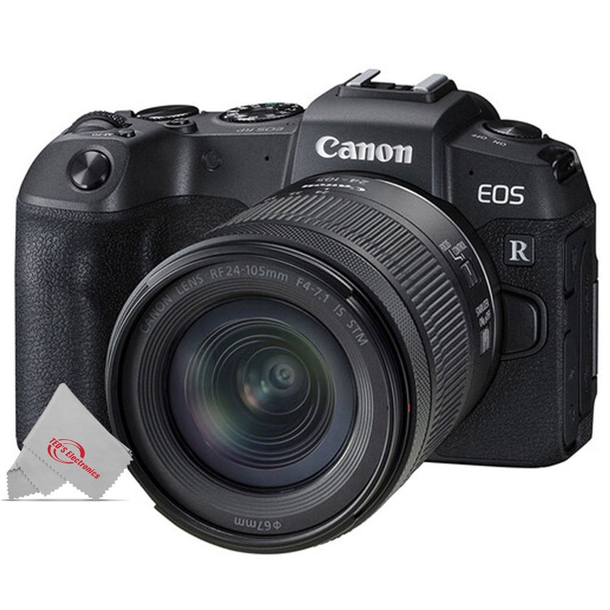Canon EOS RP 26.2MP Mirrorless Digital Camera Black + Canon RF 24-105mm lens