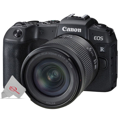 Canon EOS RP 26.2MP Mirrorless Digital Camera Black + Canon RF 24-105mm lens