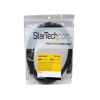StarTech 6 ft High Speed HDMI Cable – Ultra HD 4k x 2k HDMI Cable – HDMI to HDMI