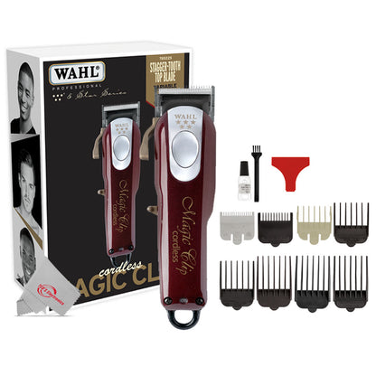 Wahl Professional 5-Star Cord / Cordless Magic Clip #8148 Stagger-tooth Crunch Blade Technology Clipper