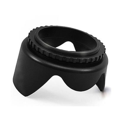 52mm Telephoto & Wide Angle Lens + UV CPL ND Kit + Rubber Hood + Tulip Lens Hood + Backpack + Remote Control + DSLR Hand Grip + Dust Blower + Lens Cleaner + 50 Lens Tissue + Lens Cap + Lens Cap Holder + 3pc Cleaning Kit