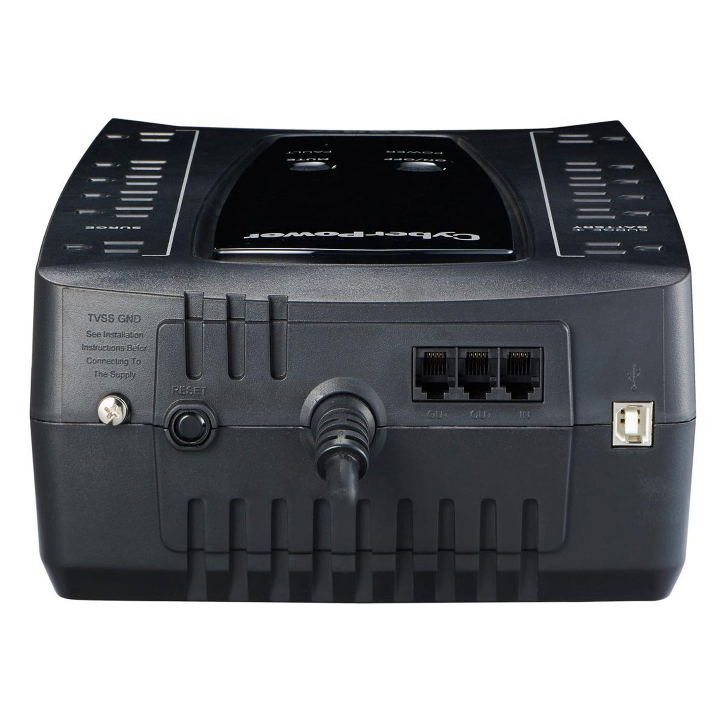 CyberPower AVR Series AVRG750U 750 VA 450 Watts 12 Outlets UPS