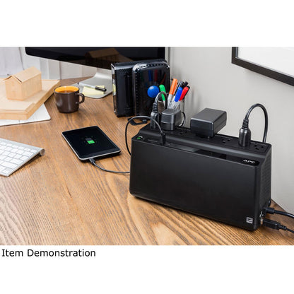APC BE670M1 675 VA 360 Watts 7 Outlets UPS with USB Charging Port
