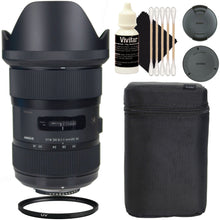 Sigma 18-35mm f/1.8 DC HSM Art Lens for Nikon F with UV Filter and Cleaning Kit