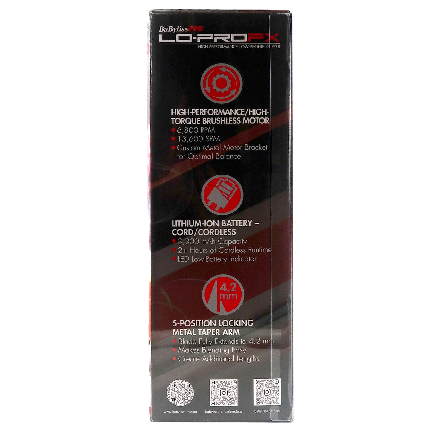 BaByliss Pro Limided Edition LO-PRO FX Cordless Clipper (Van Da' Goat) #FX825RI with Philips Norelco Ultimate Comfort Nose Trimmer NT1605/60 for Nose, Ear and Eyebrows