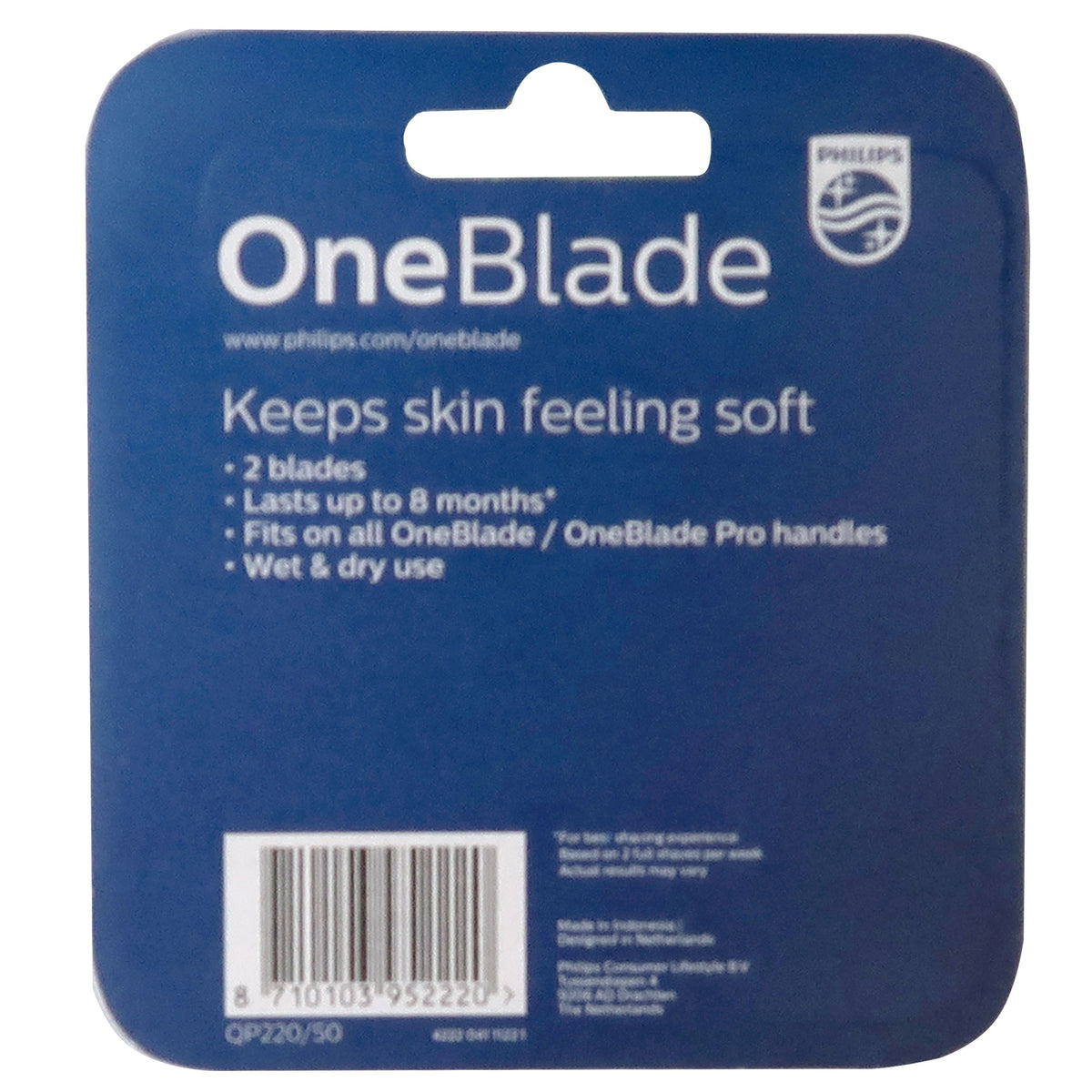 Onebade 10x Philips OneBlade Replacement Blade Wet & Dry fits All OneBade and ...