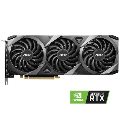 MSI Ventus GeForce RTX 3060 12GB GDDR6 PCI Express 4.0 Video Card RTX 3060 Ventus 3X 12G OC