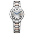 Raymond Weil Womens Jasmine Stainless Steel with Rose Gold PVD links Silver Dial Watch 5235-S5-01659
