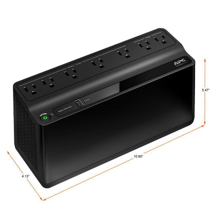 APC BE670M1 675 VA 360 Watts 7 Outlets UPS with USB Charging Port