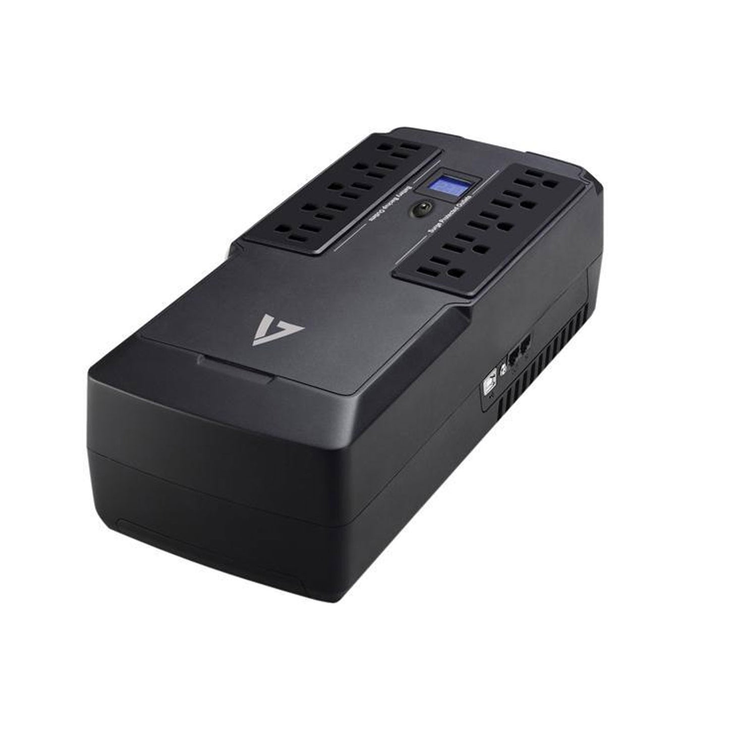 V7 750 VA Desktop UPS LCD 10 Outlets 120V - UPS1DT750-1N