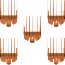 5 Pack Wahl Color-Coded Clipper Guide #4 - 1/2" #3144-1003