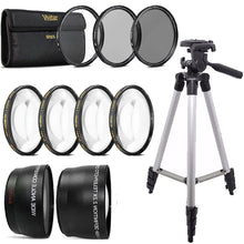 Telephoto Lens , Wide Angle Lens and Accessory Bundle for Nikon DSLR Cameras